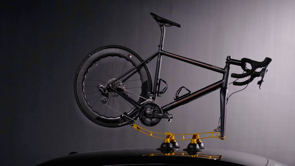 Princeton CarbonWorks Wake 6560 wheel on a Serotta Design Studios Duetti